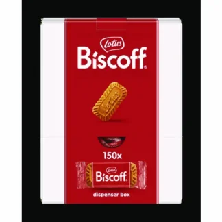 Biscoff Cookies Dispenser Box, Caramel Cookie, 150 Bags, 0.22 oz Each