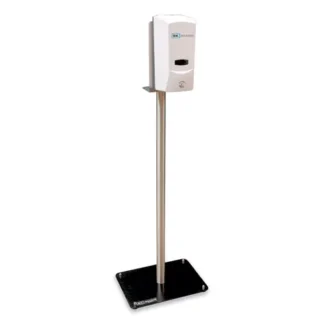 BK Resources Hand Sanitizer Stand with Hands Free Dispenser