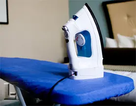 Blue Board Cover with Pad, Scorch Resistant, Draw-String