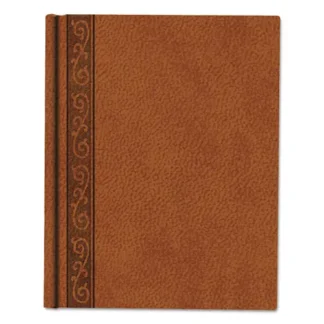 Blueline® Da Vinci Notebook, 1-Subject, Medium/College Rule, Tan Cover, 75 Sheets, 11 x 8.5 Inches