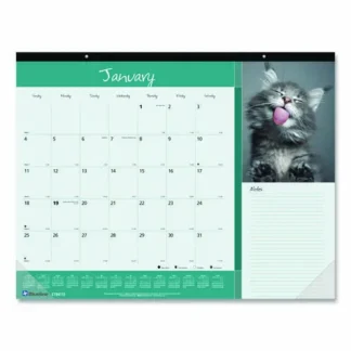 Blueline® Pets Collection Monthly Desk Pad
