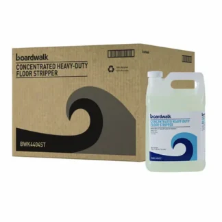 Boardwalk® Concentrated Heavy-Duty Floor Stripper, Unscented, 1 gal Bottle, 4/Carton