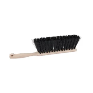 Boardwalk® Counter Brush, Black Polypropylene Bristles, 4.5" Brush Length, 3.5" Tan Plastic Handle