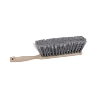 Boardwalk® Counter Brush, Gray Flagged Polypropylene Bristles