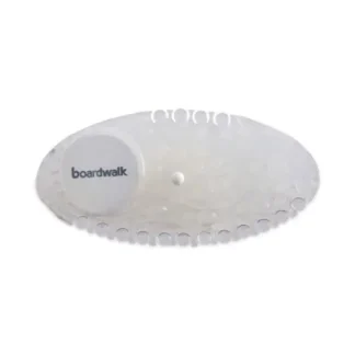 Boardwalk® Curve Solid Air Freshener, Mango, Clear, 10/Box