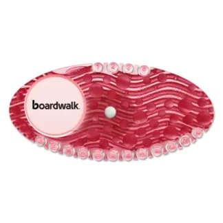 Boardwalk® Curve Solid Air Freshener, Spiced Apple, Red