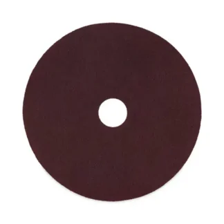 Boardwalk® Deep Scrub Pads, 16" Diameter, Maroon, 10/Carton