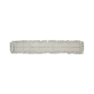 Boardwalk® Disposable Dust Mop Head, Cotton, Cut-End, 60" x 5"