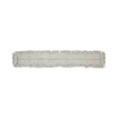 Boardwalk® Disposable Dust Mop Head, Cotton, Cut-End, 60" x 5"