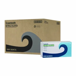 Boardwalk® Disposable Examination Nitrile Gloves, Medium, Blue, 5 mil - 1,000/Carton