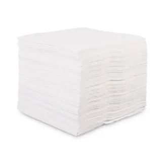 Boardwalk® DRC Wipers, White, 12" x 13", 90 Wipes/Bag, 12 Bags/Carton