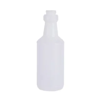 Boardwalk® Easy-Grip Plastic Spray Bottle, 16 oz, Clear, 24/Carton