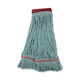 Boardwalk® EchoMop with Looped-End Wet Head, Synthetic/Cotton, Large, Blue