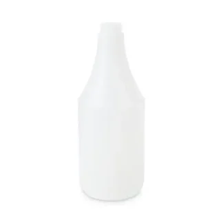 Boardwalk® Embossed Plastic Spray Bottle, 24 oz, Clear, 24/Carton