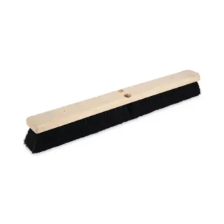 Boardwalk® Floor Brush Head, Black Tampico Fiber Bristles, 24"