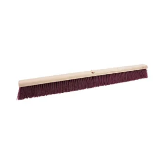 Boardwalk® Floor Brush Head, Stiff Polypropylene Bristles, 3.25" Length, 36" Brush, Maroon