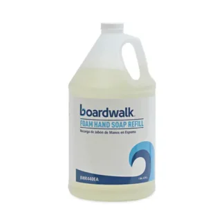 Boardwalk® Foaming Hand Soap Refill, Herbal Mint Scent, 1 gal, 4/Carton