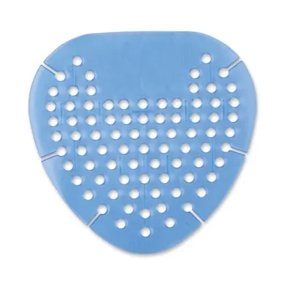 Boardwalk® Gem Urinal Deodorizer Screen, Cotton Blossom Scent, Blue, 12/Box