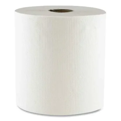 Boardwalk® Hard Wound Towel, 1 Ply, 8" x 700 ft, White, 6/Carton