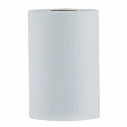 Boardwalk® Hardwound Paper Towels, Nonperforated, 1-Ply, 8" x 350 ft, White, 12 Rolls/Carton