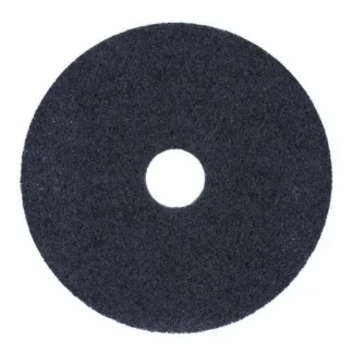 Boardwalk® High Performance Stripping Floor Pads, 19" Diameter, Black, 5/Carton