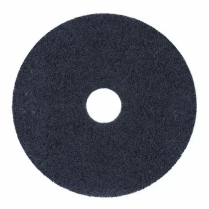 Boardwalk® High Performance Stripping Floor Pads, 19" Diameter, Black, 5/Carton