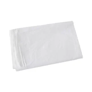 Boardwalk® Linear Low Density Industrial Can Liners, 30 gal, 0.9 mil, 30" x 36", White, Flat Pack, 100/Carton