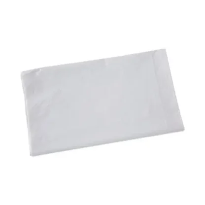 Boardwalk® Linear Low Density Industrial Can Liners, 33 gal, 0.9 mil, 33" x 39", White, Flat Pack, 100/Carton