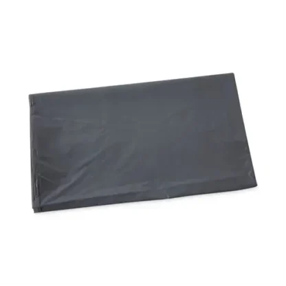 Boardwalk® Linear Low Density Industrial Can Liners, 45 gal, 1.1 mil, 40" x 46", Gray, Flat Pack, 100/Carton