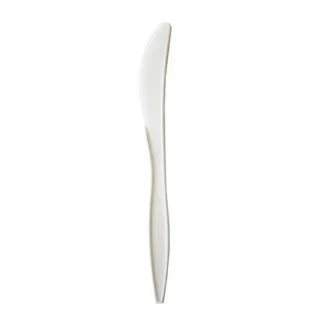 Boardwalk® Mediumweight Polypropylene Disposable Knives, 5.86", White, 1,000/Carton