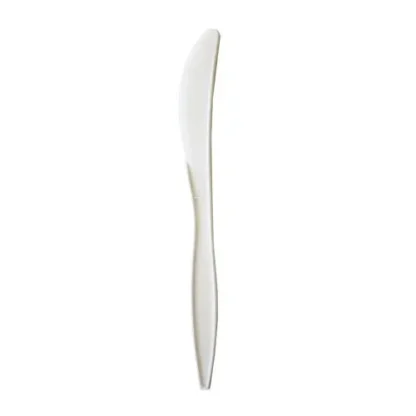 Boardwalk® Mediumweight Polypropylene Disposable Knives, 5.86", White, 1,000/Carton
