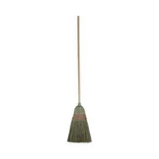 Boardwalk® Mixed Fiber Maid Broom, Mixed Fiber Bristles, Natural