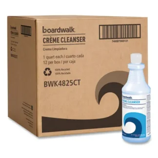 Boardwalk® Multi-Surface Creme Cleanser, Baby Powder Scent, 32 oz Bottle