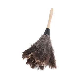 Boardwalk® Professional Ostrich Feather Duster, 6" Wood Handle