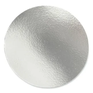 Boardwalk® Round Aluminum To-Go Container Lids, Flat Lid, 7" Diameter, Silver, Paper, 500/Carton