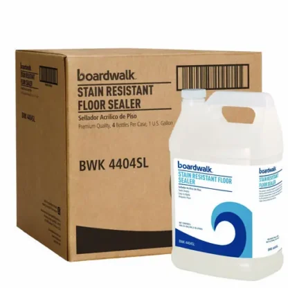 Boardwalk® Stain Resistant Floor Sealer, Unscented, 1 gal Bottle