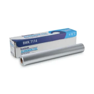 Boardwalk® Standard Aluminum Foil Roll, 63 Gauge, 18" x 500 ft