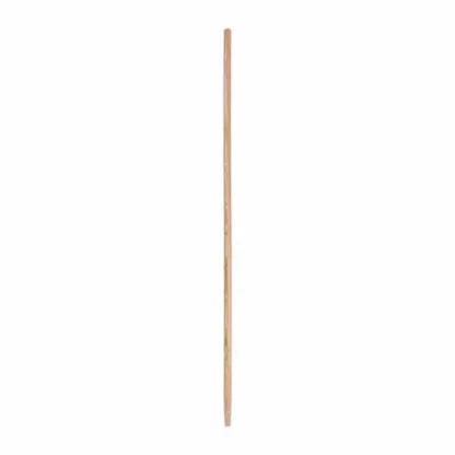 Boardwalk® Tapered End Broom Handle, Lacquered Hardwood, 54" Length, 1.13" Diameter, Natural
