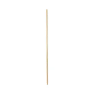 Boardwalk® Threaded End Broom Handle, Lacquered Wood, 0.94" dia x 60", Natural
