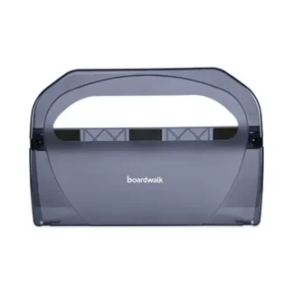 Boardwalk® Toilet Seat Cover Dispenser, Smoke Black