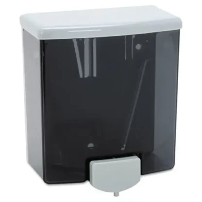 Bobrick ClassicSeries Surface-Mounted Liquid Soap Dispenser, Black/Gray