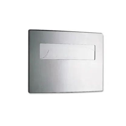 Bobrick Stainless Steel Toilet Seat Cover Dispenser, ConturaSeries, Satin Finish