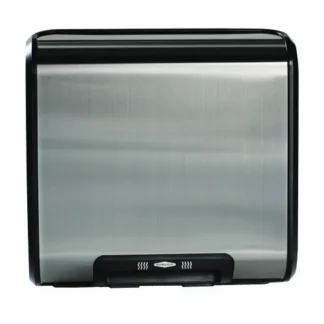 Bobrick TrimLineSeries QuietDry Surface-Mounted ADA Automatic Hand Dryer, 115 V, Satin Stainless Steel