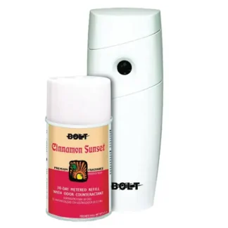 Bolt Starter Kit, White Dispenser with Cinnamon Sunrise Refill