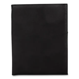 Bond Street, Ltd. Faux-Leather Padfolio, Black, 9.75" x 12.5"