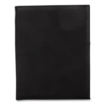 Bond Street, Ltd. Faux-Leather Padfolio, Black, 9.75" x 12.5"