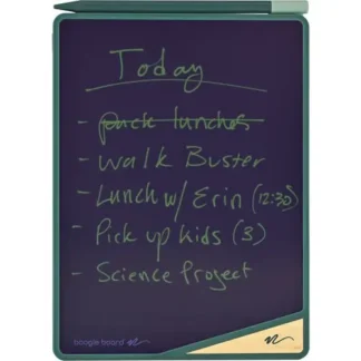 Boogie Board™ VersaBoard Reusable Writing Tablet, Mineral Green/Black, 5.38" x 7.5" LCD Touchscreen