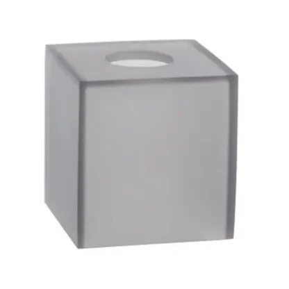Boutique Tissue Holder: GHOST GRAY FROST