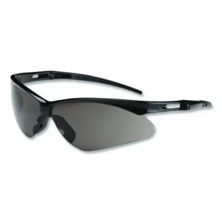 Bouton® Anser Optical Safety Glasses, Black Frame, Gray Lens