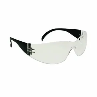 Bouton® Zenon Z12 Rimless Indoor/Outdoor Optical Eyewear, Anti-Fog, Scratch-Resistant, Clear Lens, Black Temples